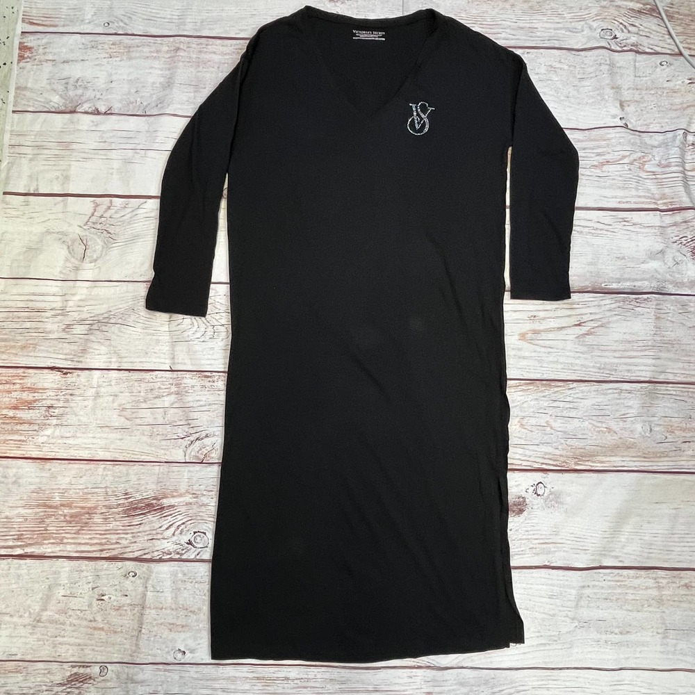 Victoria's Secret Retired Bling Long Night Shirt XS/S